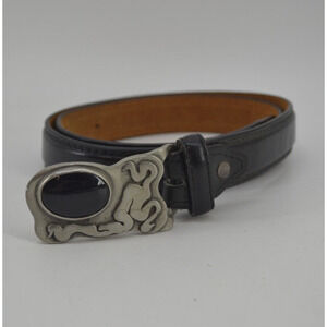 Leather Belt William Taylor A WM Taylor Design Indiana Metal